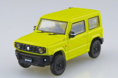 青島文化教材社から新型ジムニーの1/64サイズミニカーが発売!