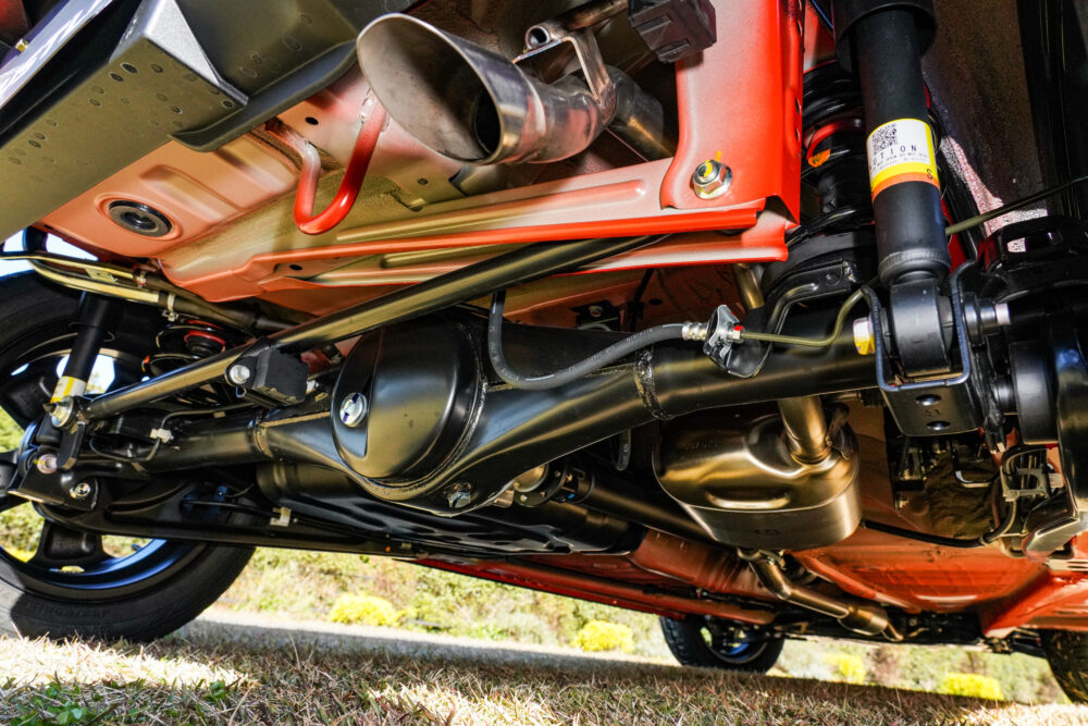 スズキ新型ハスラー(2代目)4WD リア足回り