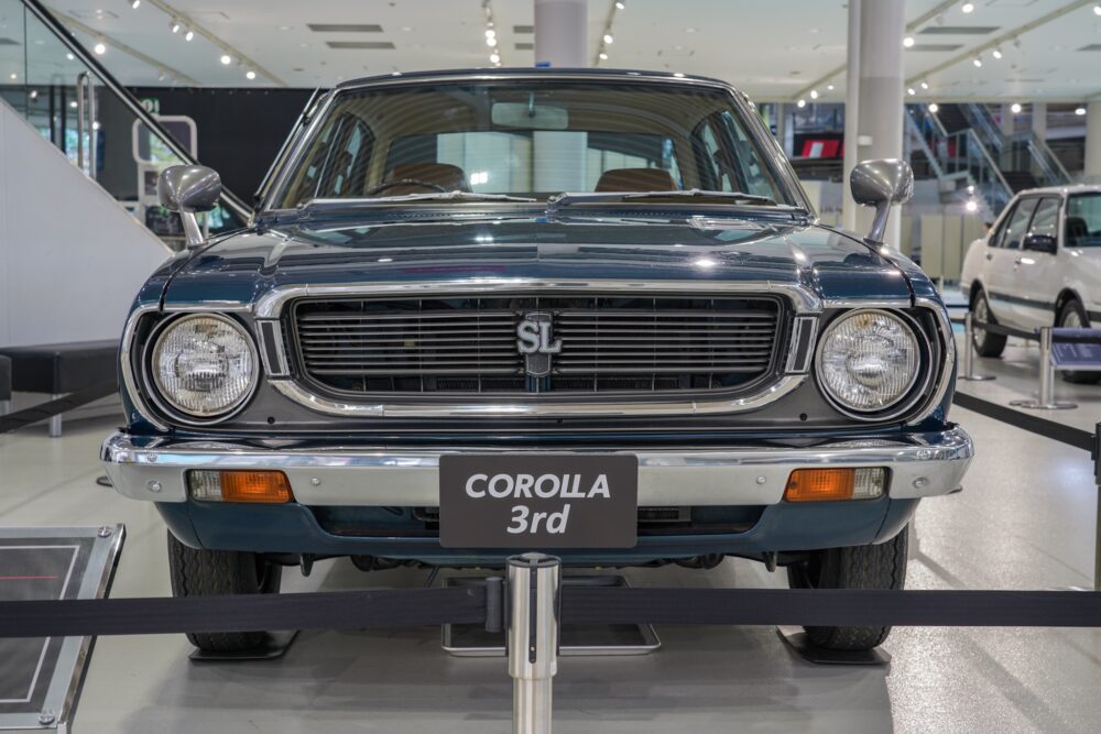 在庫有】 自動車パネル：「カローラCOROLLA 30サンマル」※3代目