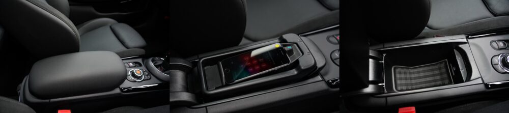 新型ミニ・クラブマン クーパーS ALL4のセンターコンソール