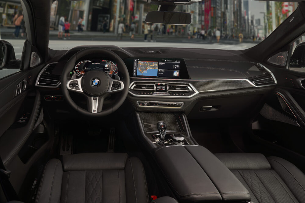 新型 BMW X6 インパネ