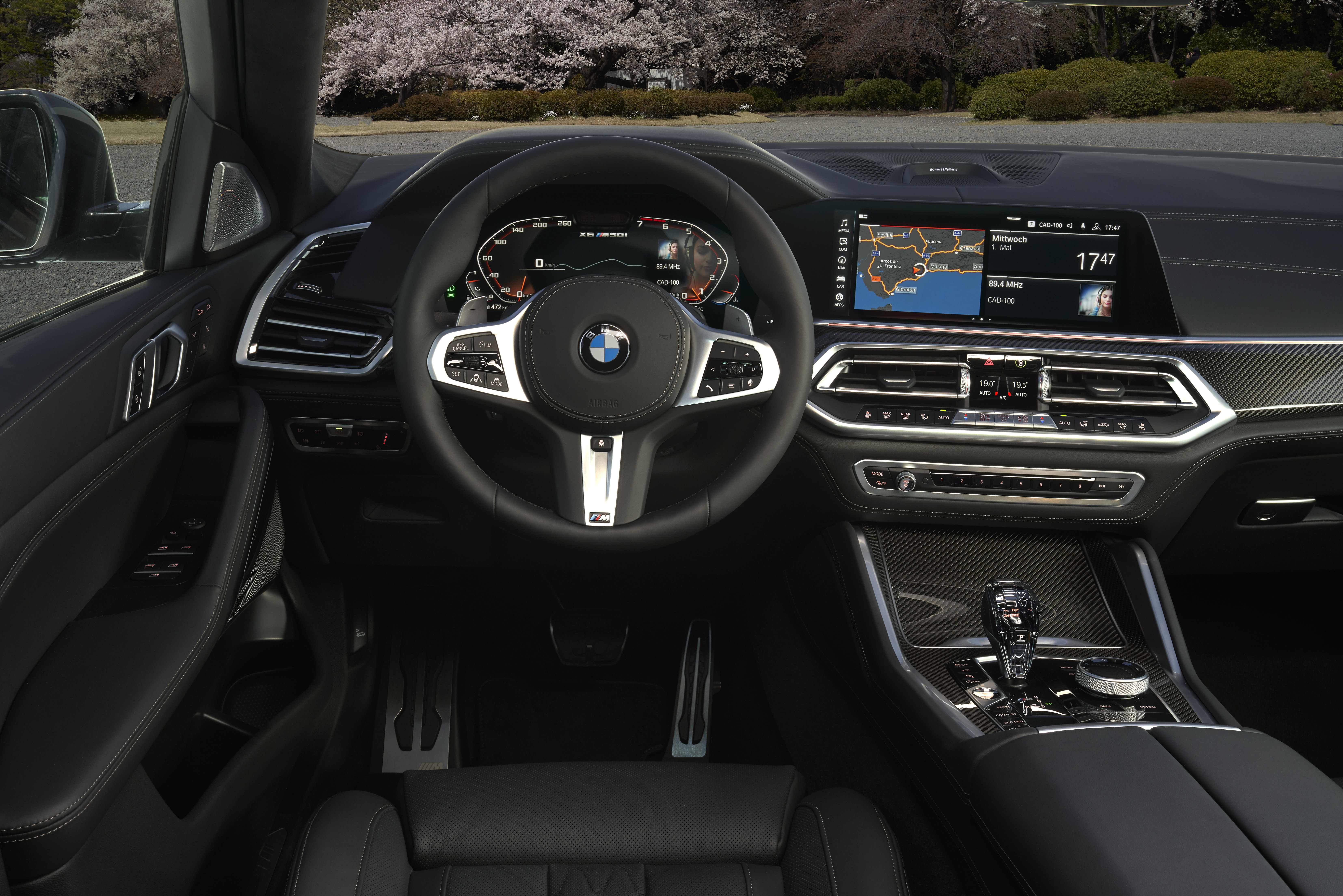 新型(3代目) BMW X6 インパネ
