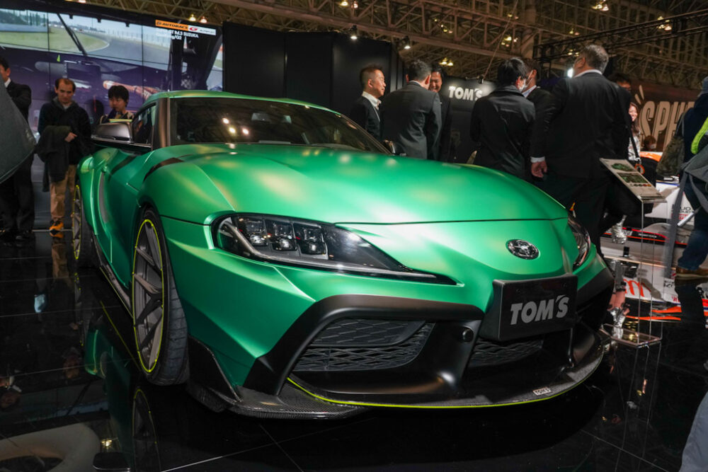 東京オートサロン2020で発表されたTOM'S スープラ