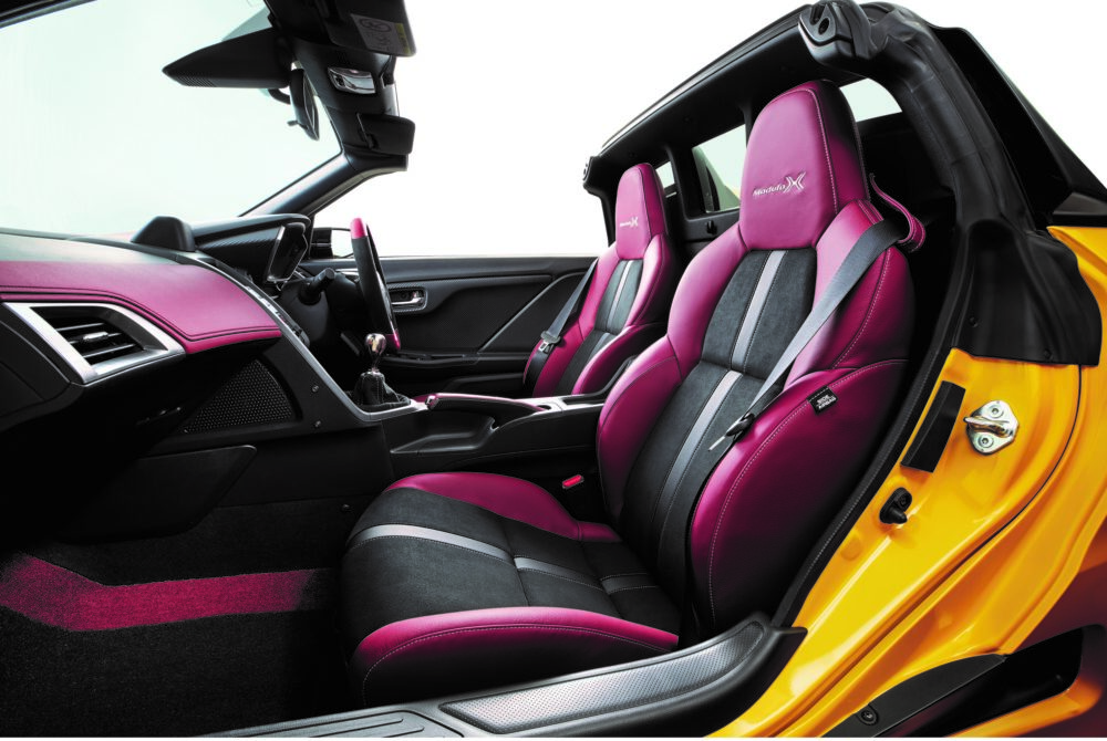 ホンダ新型S660 Modulo X(6MT)インテリア シート