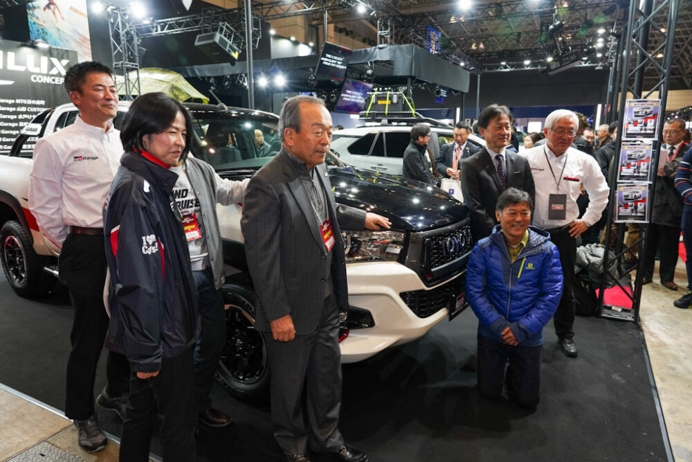 東京オートサロン2020に出展された「ハイラックスGRGコンセプト」
