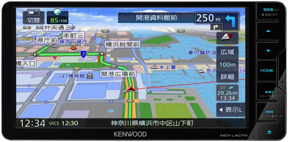 KENWOOD 彩速ナビゲーション MDV L407W