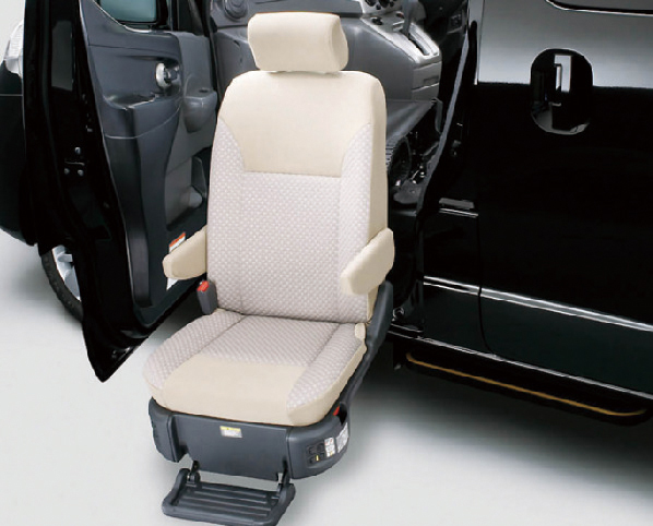 日産 NV200バネット チェアキャブ 助手席スライドアップシート