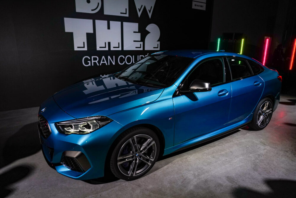 新型BMW 2シリーズ グラン クーペのボディサイド