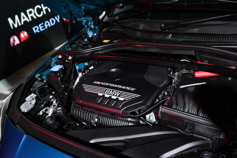 新型BMW 2シリーズ グラン クーペ M135iのエンジン