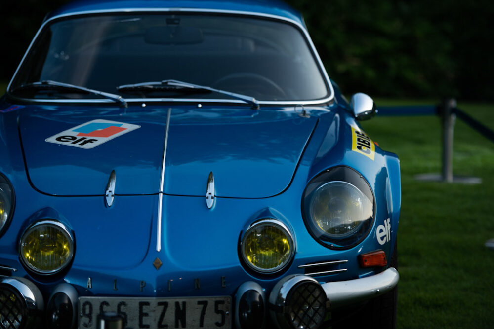 1963年〜1977年まで生産されたアルピーヌ A110のフロントマスク