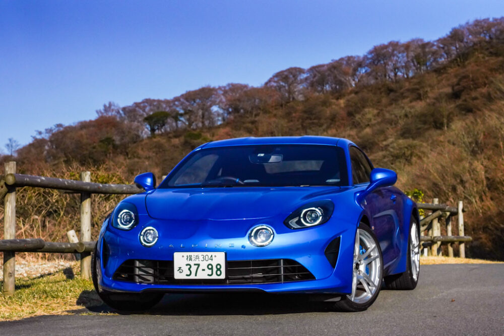 アルピーヌA110のフロントマスク