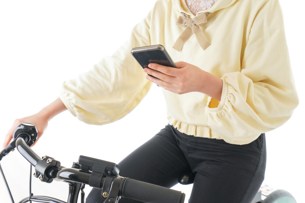 自転車はながら運転の対象になる