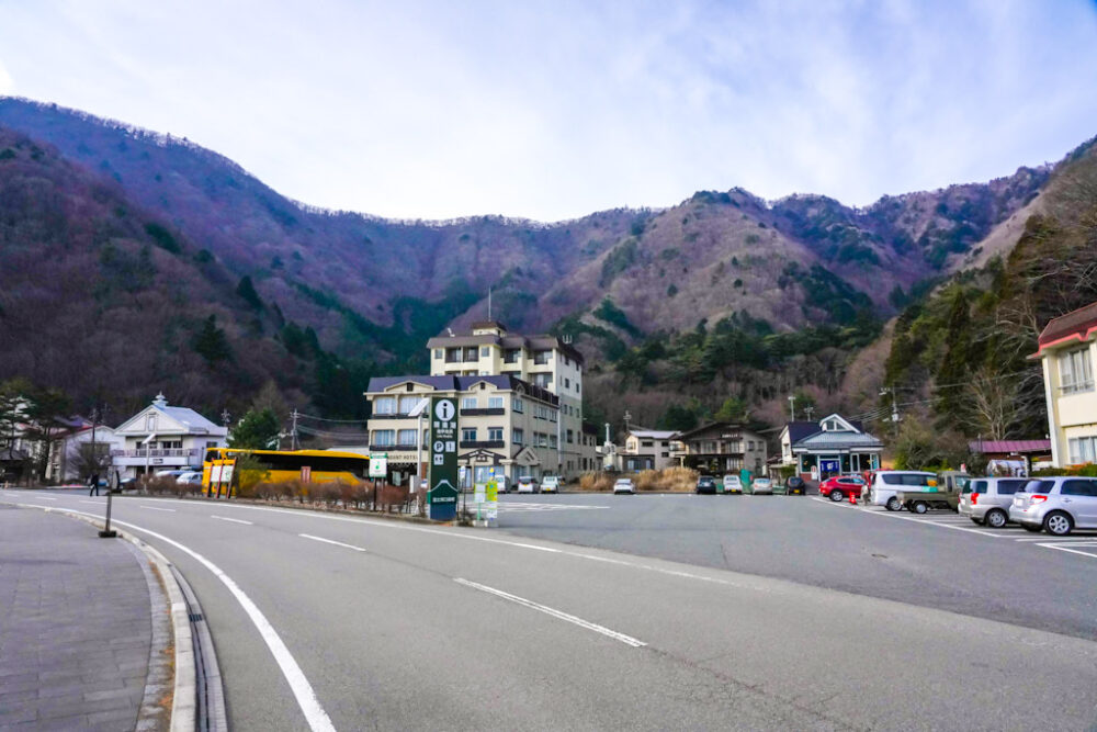 精進湖駐車場