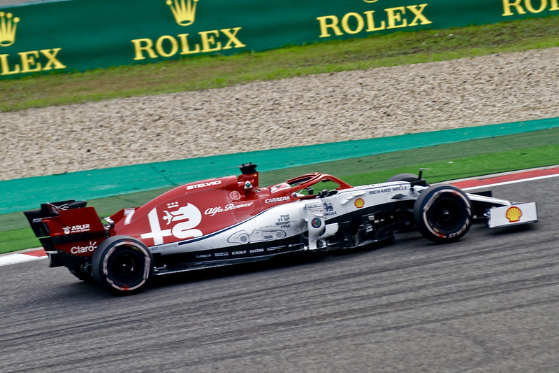 2019年 F1 上海グランプリ アルファロメオ レース走行