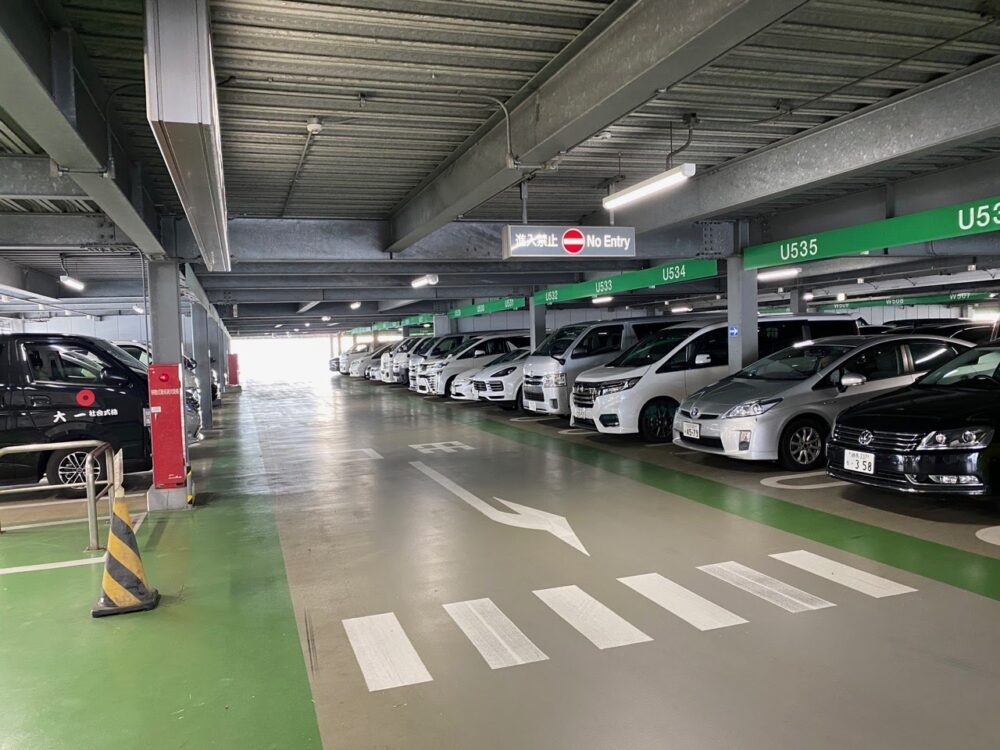国内線P4駐車場の画像