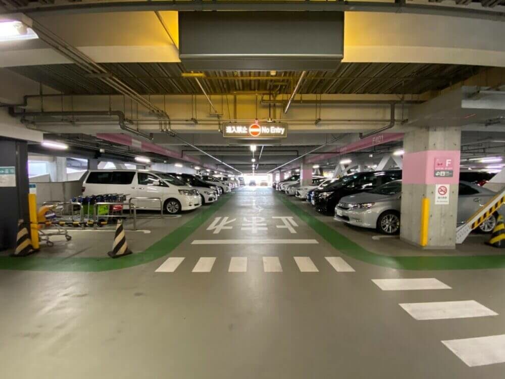 国内線P3駐車場の画像