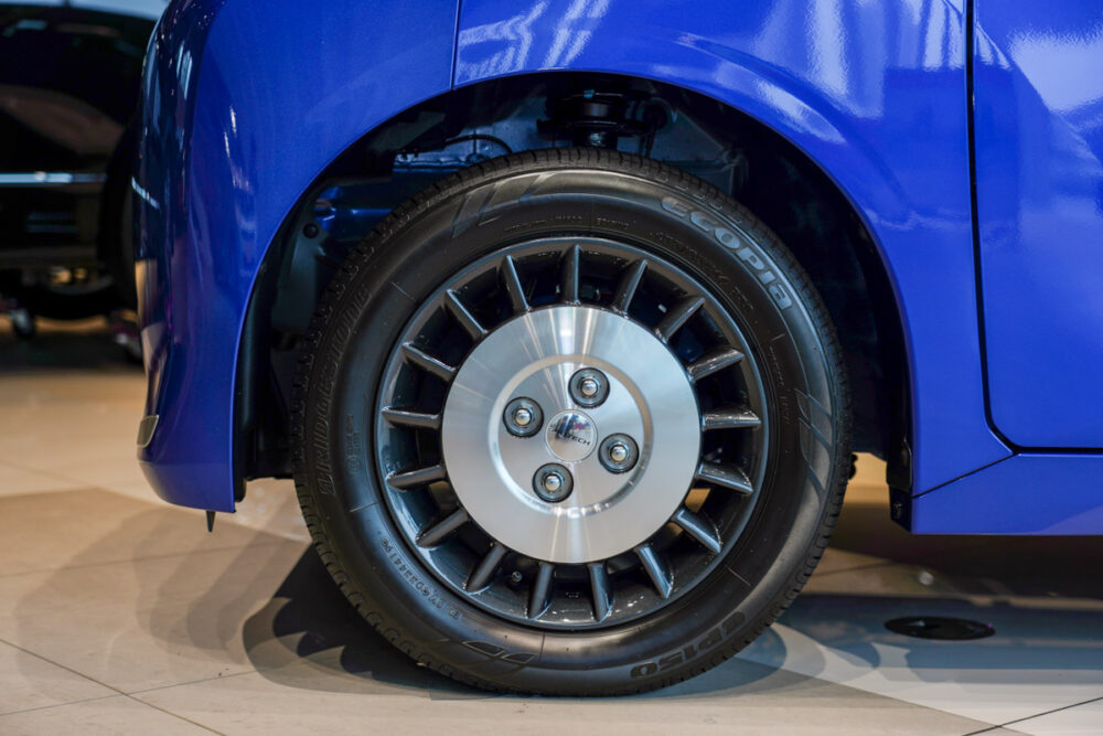 新型日産ルークス オーテックのアルミホイール