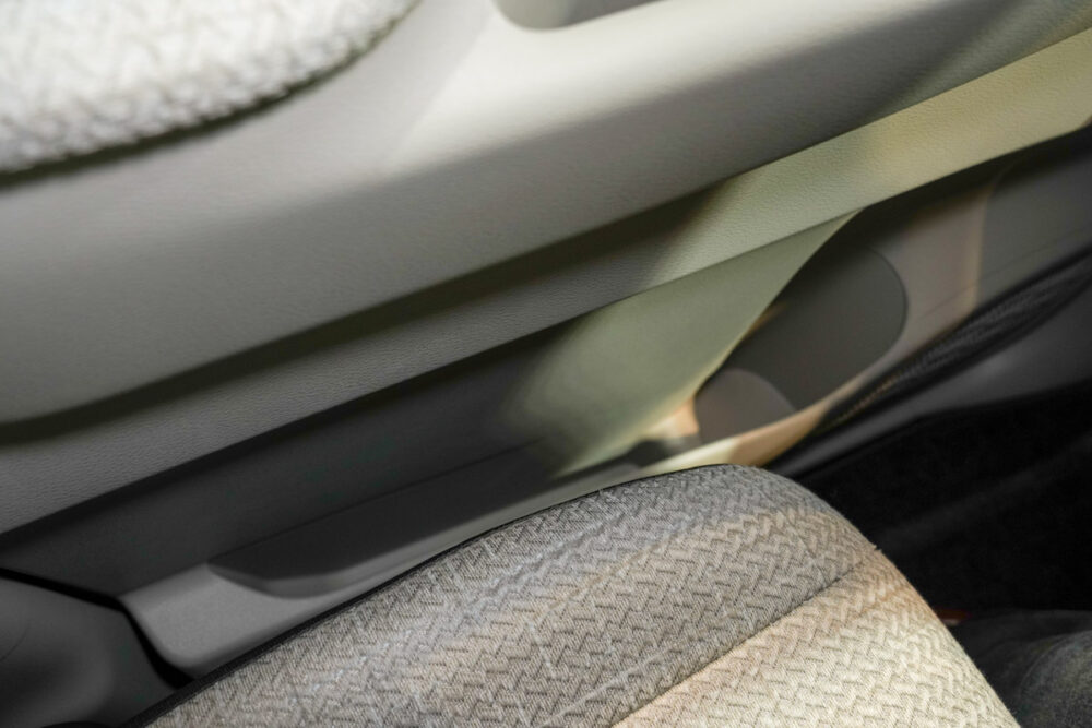 新型日産ルークスの助手席側ドアポケット