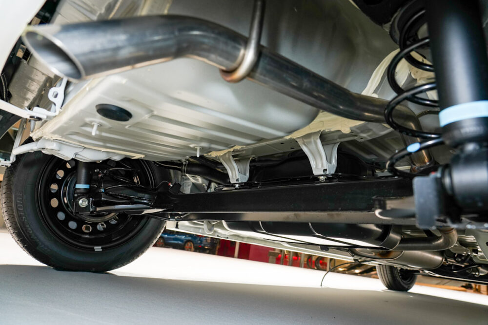 新型日産ルークスのリアサスペンション