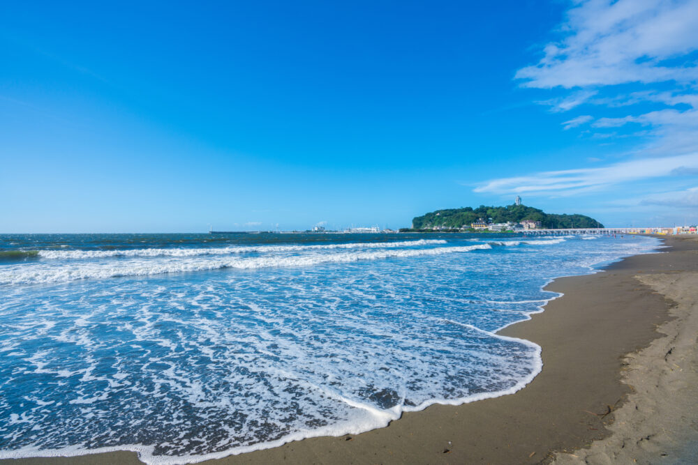 江ノ島の夏 東浜