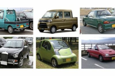 レアな軽自動車7選! 4人乗りオープンカーから1人乗りモデルまで