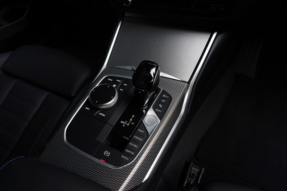 BMW M340iのシフトまわり