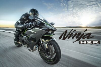 世界一速いバイク「カワサキ ニンジャH2R」衝撃の世界最速記録動画公開!時速400キロ