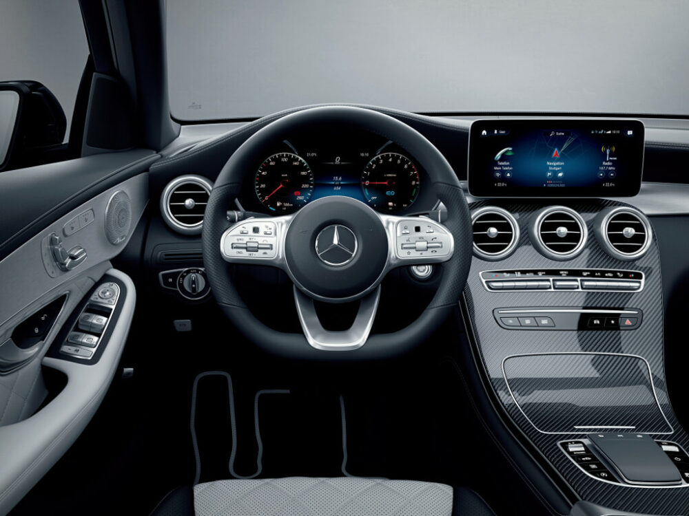新型メルセデス・ベンツ GLC 350 e 4MATIC クーペ インテリア