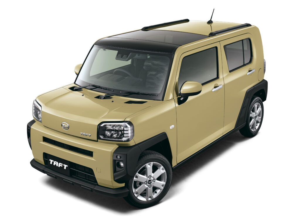 新型ダイハツ・タフト サンドベージュメタリック