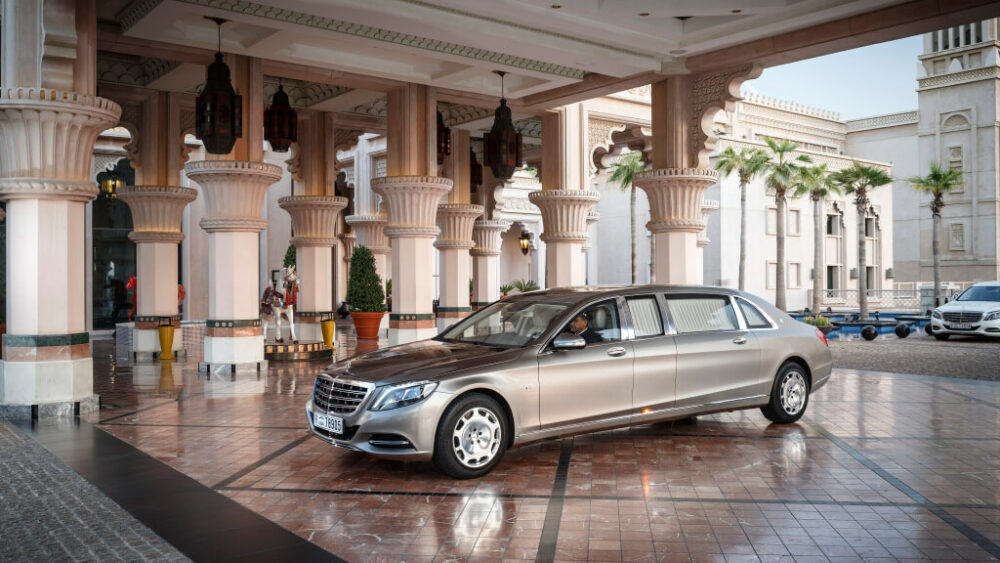 メルセデス・マイバッハ S600 プルマン フロント サイド
