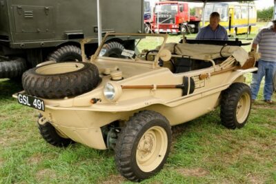 水陸両用軍用車のシュビムワーゲンとは?購入可能な販売元や中古車の価格情報など