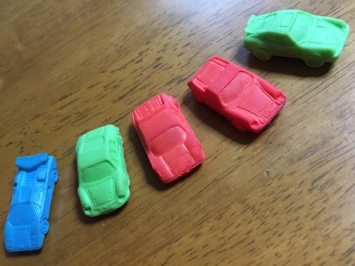 スーパーカー消しゴム