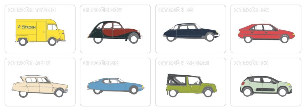 CITROËNの小さなアトリエ ぬり絵