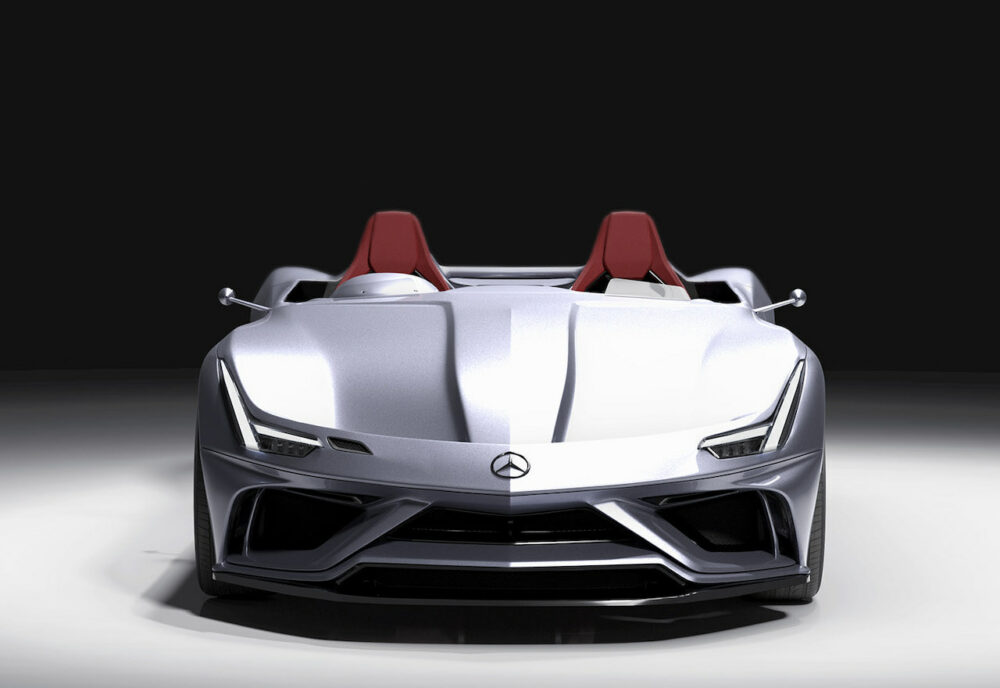 メルセデス・ベンツ SLRマクラーレン復活新型予想CG
フロントマスク