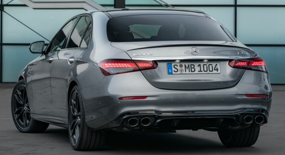 2020年3月に発表されたメルセデスAMG E53
リア