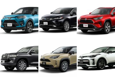 【トヨタのSUV一覧】新車全8車種の特徴&評価|2021年最新版