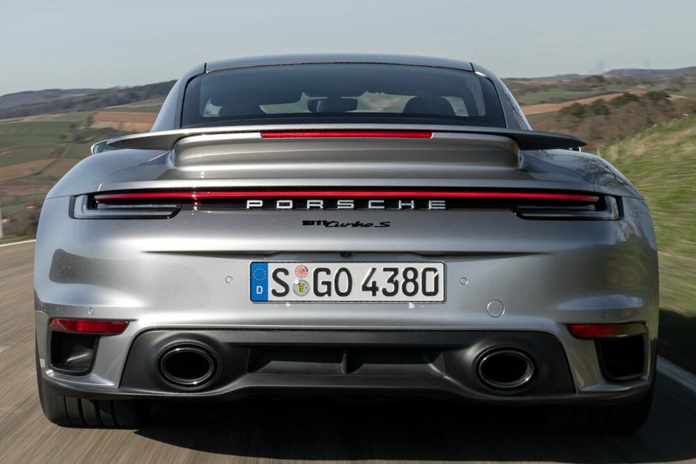 ポルシェ911ターボS
リア