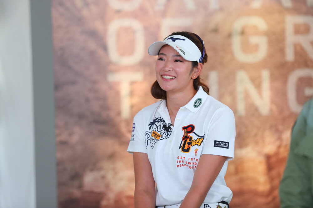 プロゴルファー原英莉花選手