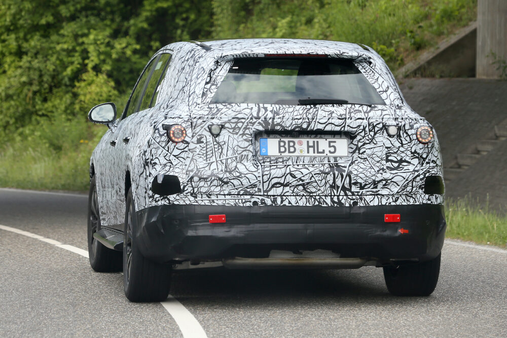 次期新型メルセデス・ベンツ GLC プロトタイプ スパイショット
リアb
