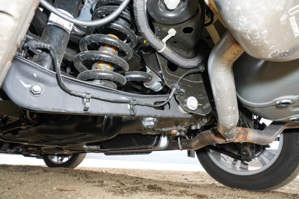 キャデラック XT6 ナイトクルーズ エディション
リアサスペンション