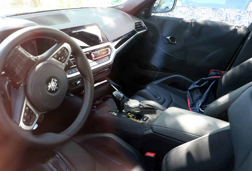 次期新型BMW M3 CS プロトタイプ スパイショット
インテリア
