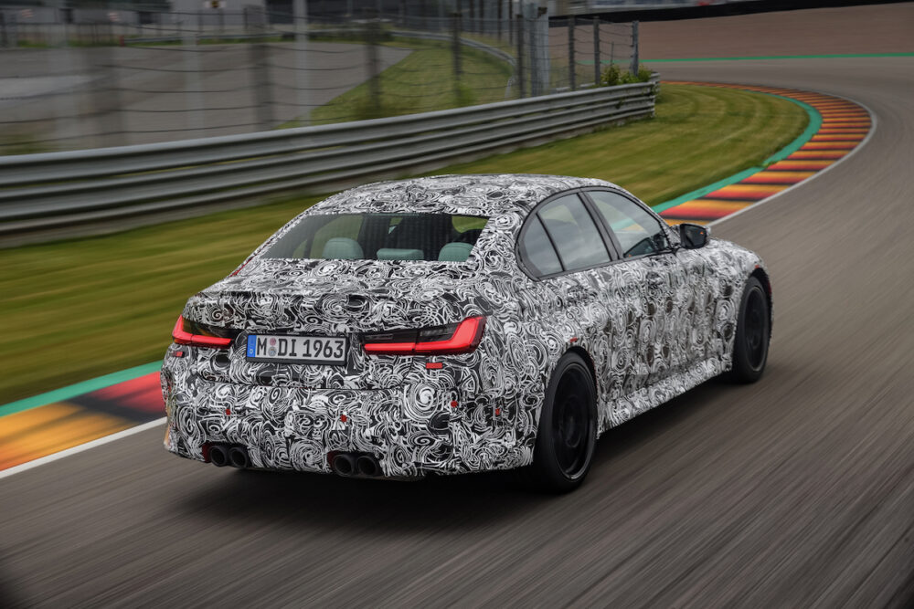 次期新型 BMW M4セダン 公式リーク
リア