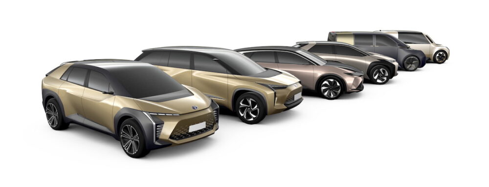 トヨタが以前発表したコンセプトモデル群