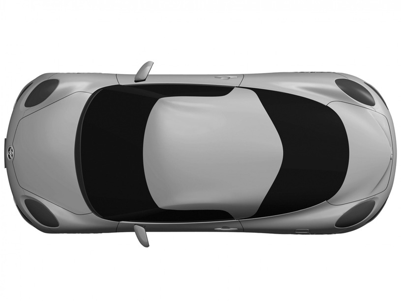 トヨタ MR2 デザイン特許画像流出
真上から俯瞰