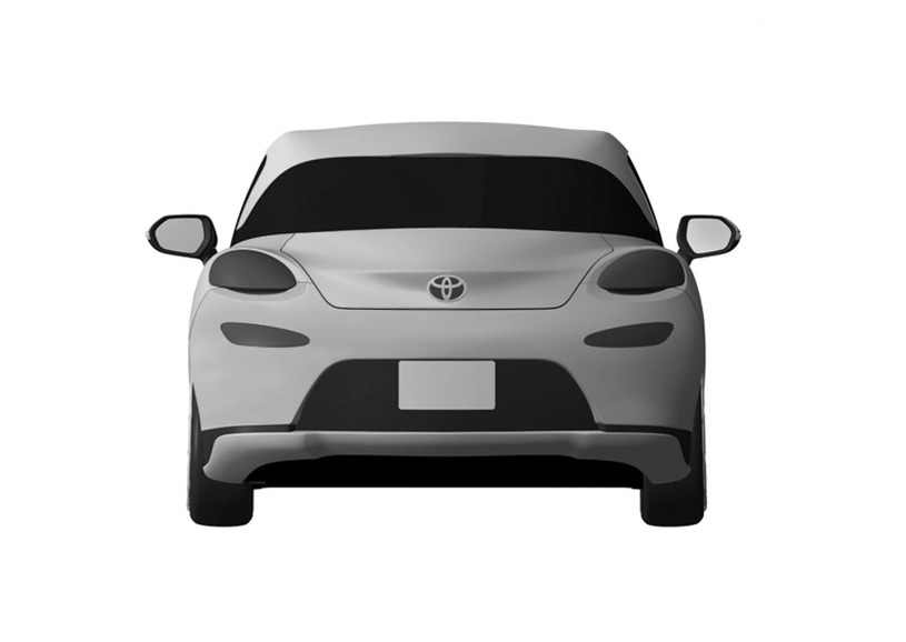 トヨタ MR2 デザイン特許画像流出
リア