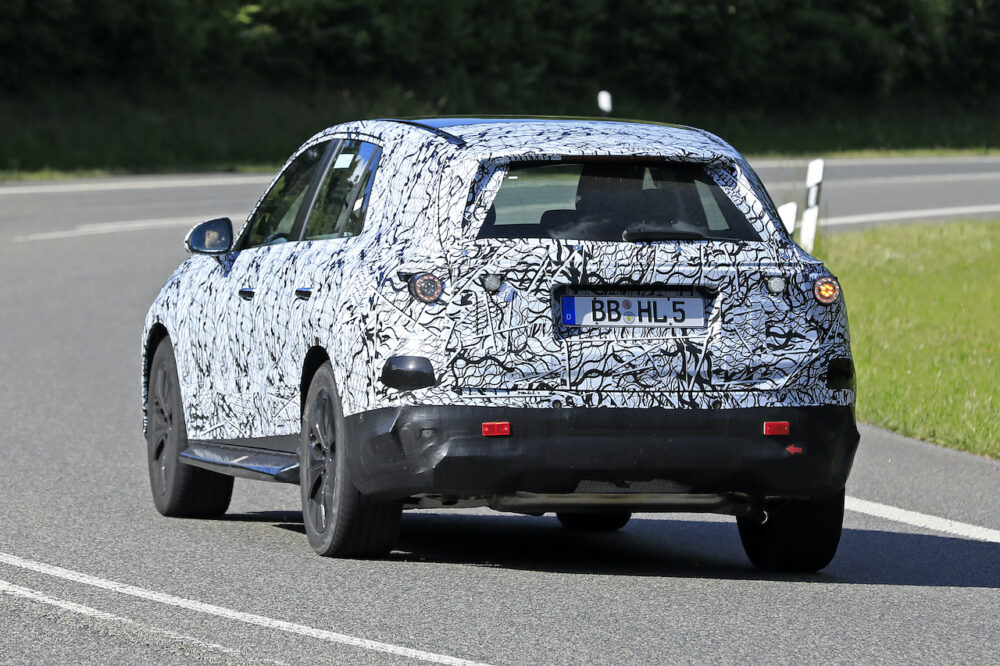 次期新型 メルセデス・ベンツ GLC プロトタイプ スパイショット
リア