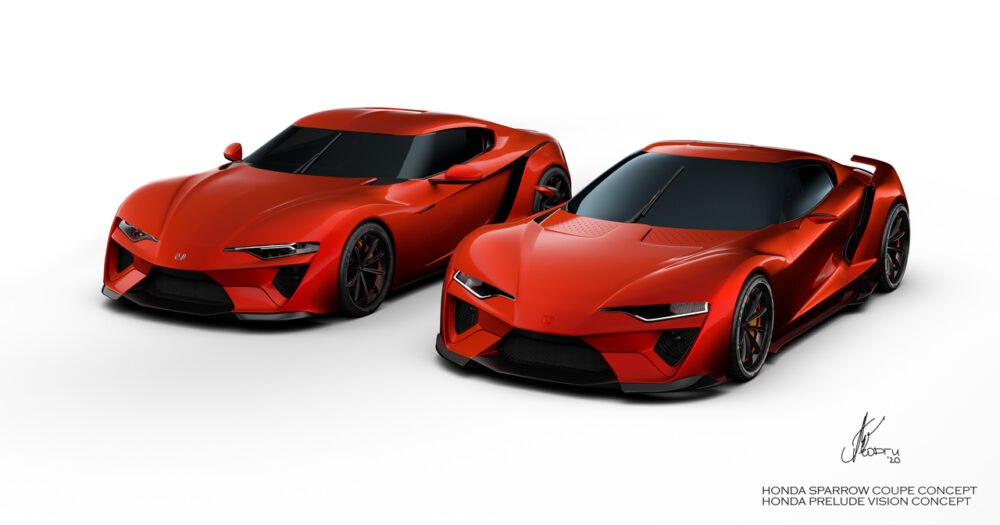 ホンダ プレリュード 復活新型 予想CG
フロント