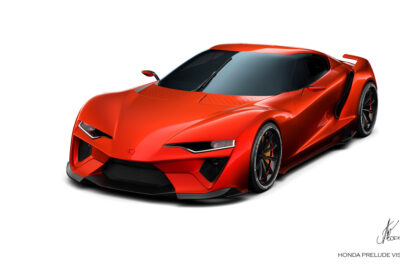 ホンダ プレリュード復活!?新型デザイン予想CGを入手!次はGT-Rがライバルに?