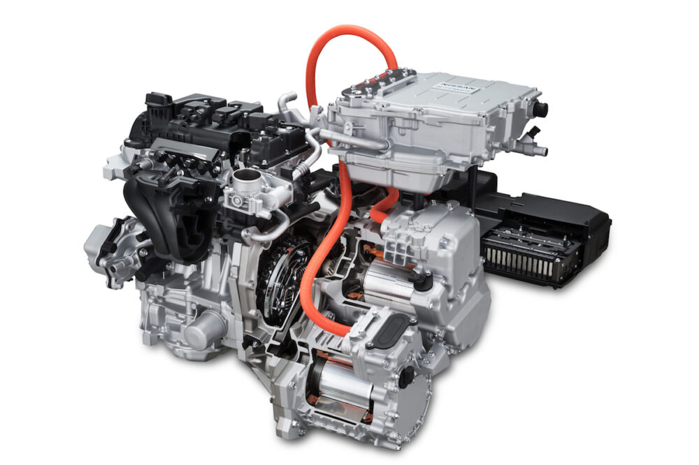 e-POWERの一体型パワートレイン