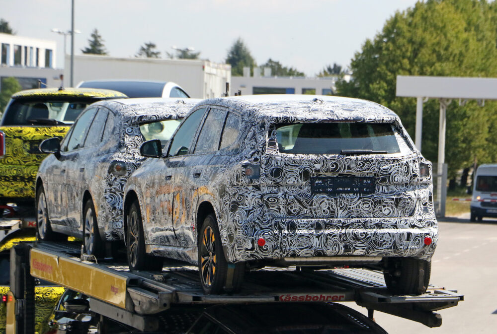 次期新型 BMW X1 プロトタイプ スパイショット
リア